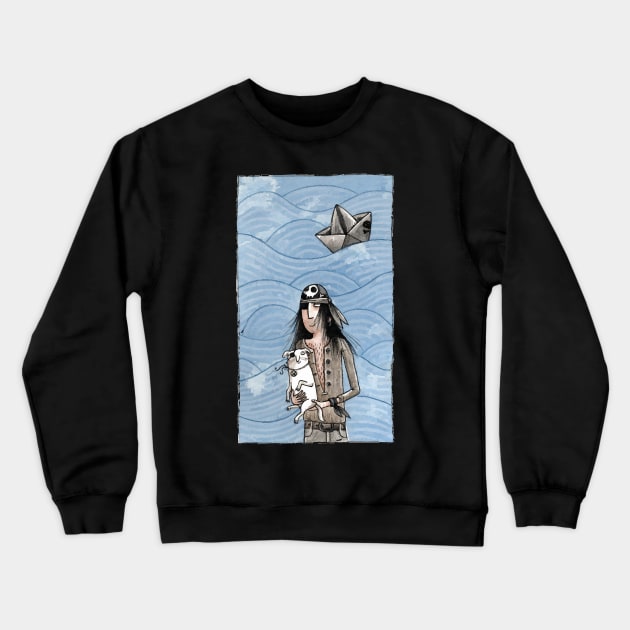 Piratenbraut - Pirate Bride Crewneck Sweatshirt by nevadaniedbalec745